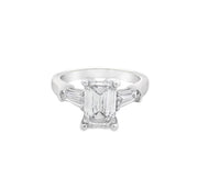 2.2-ct-emerald-cut-lab-diamond-three-stone-tapered-bagutte-engagement-ring-Fame-Diamonds