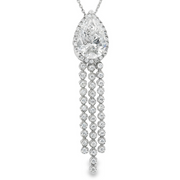 Fancy-halo-dangling-diamond-necklace-Fame-Diamonds